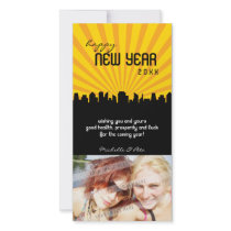 MODERN NEW YEAR PHOTOCARD :: cityscape P1 by holidayboutique MODERN NEW YEAR PHOTOCARD :: cityscape P1