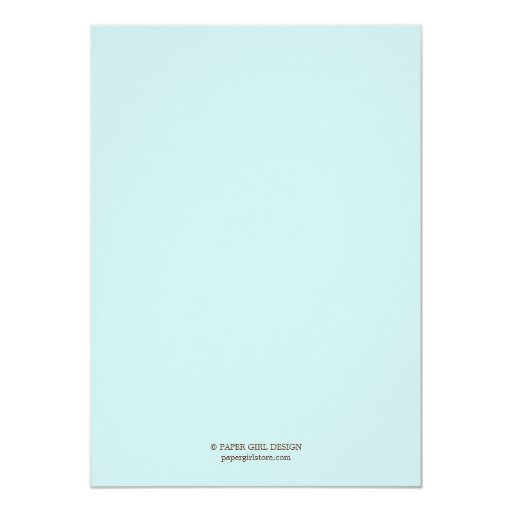 Modern Nursery Baby Shower Invitation (Blue)