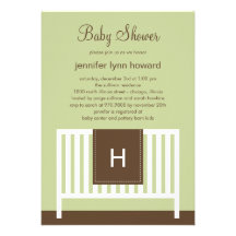 Modern Nursery Baby Shower Invitation (Neutral)