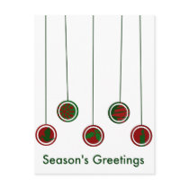 Modern Ornaments postcards