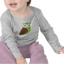 Modern Owl Infant Long Sleeve  / Creeper t-shirts