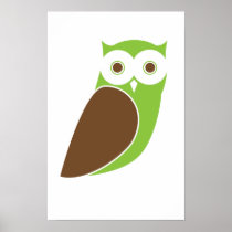 Modern Owl Print