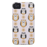 Modern Owls iPhone 4 Case-Mate ID