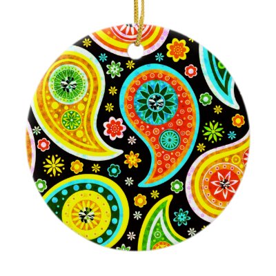 Modern Paisley Pattern 2- Diamond Studs Custom Jewelry | Zazzle.co.uk