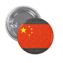 Modern Pattern Chinese Flag Pins