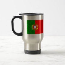 Modern Pattern Portuguese Flag Coffee Mugs