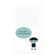Modern Pediatric Dental Care Business Card business cards