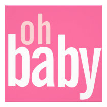 Modern Photo Card Birth Announcements