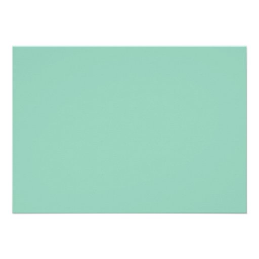 Modern Photo Graduation Invitation - Mint