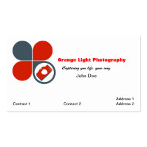 Modern Photographer business card business cards