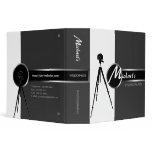 Modern Photographer Gray 2" Portfolio Binder