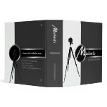 Modern Photographer Gray 2" Portfolio Binder