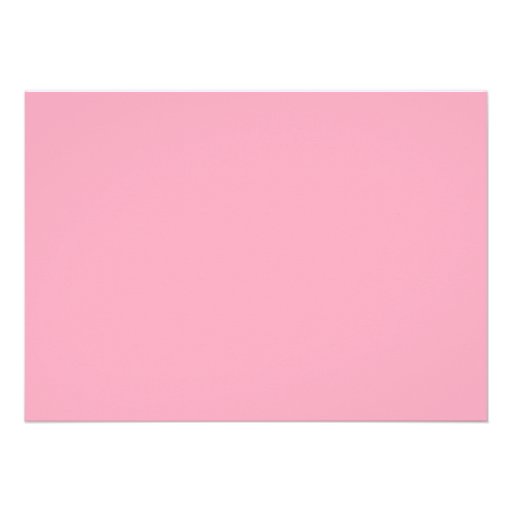 Modern Pink Floral First Holy Communion Invitation