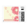 Modern Pink Floral RSVP