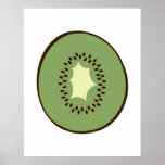 Modern print of a Kiwi Fruit for your kitchen