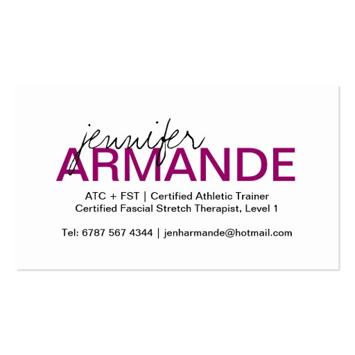 Modern Professional Business Card