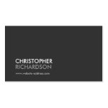 MODERN PROFESSIONAL No. 1 Business Card