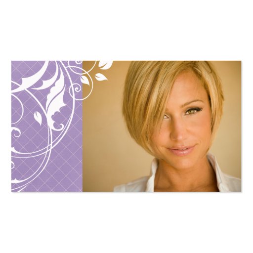 Modern Profile Card - Jamie Eason Business Card Template (back side)