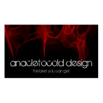 modern red fire bussiness card business cards