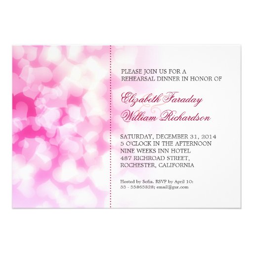 modern rehearsal dinner invitations