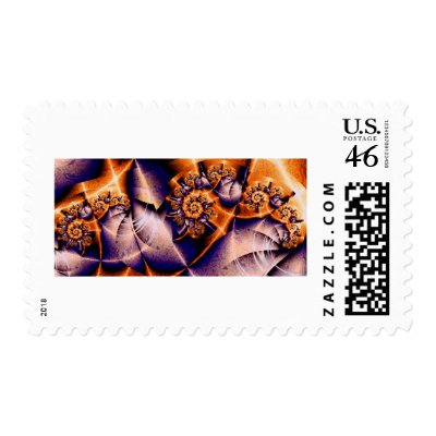 modern relief #5 postage stamps by SophieLerlei