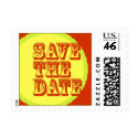 Modern-Retro SaveTheDate Postage postage by DioSelina Modern-Retro SaveTheDate Postage postage