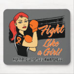 Modern Rosie Fight Like a Girl Multiple Sclerosis Mousepads