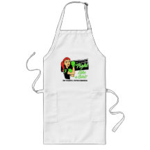 Modern Rosie Fight Like a Girl Non-Hodgkins Aprons