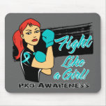 Modern Rosie Fight Like a Girl - PKD mousepads