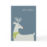 Modern Rudolph Christmas Cards