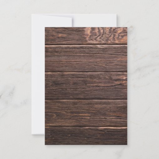 Modern Rustic Wood Barn Wedding Invitation Zazzle