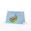 Modern Santa Card