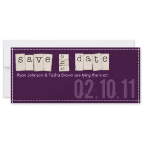 Modern Save the Date Announcement Modern Save the Date Announcement