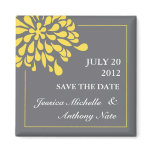 Modern Save the Date Magnet
