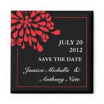Modern Save the Date Magnet