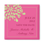 Modern Save the Date Magnet