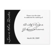 Modern Save the Date postcards