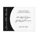 Modern Save the Date postcards