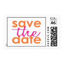 Modern Save the Date Stamp