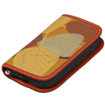 Modern scattered leaves branch autumn fall fashion planners