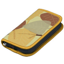 Modern scattered leaves branch autumn fall fashion planners