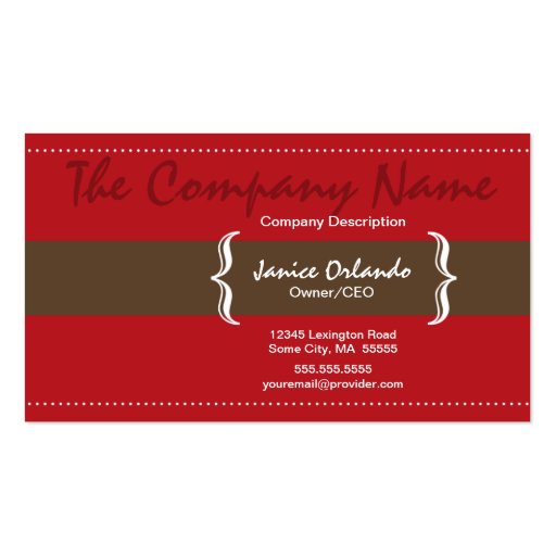 Modern Simple Chic Business Card 4