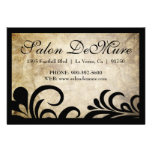 Modern Sophisticated Salon Gift Certificates Personalized Invitation