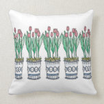 Modern Spring Pots MoJo Pillow pillows