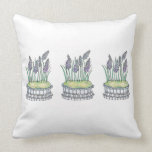 Modern Spring Pots MoJo Pillow pillows