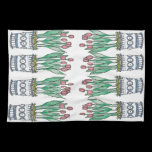 Modern Spring Pots of Tulips Dishtowel kitchen towels