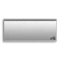 Modern Steel Tractor on Grey Fade Envelope