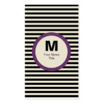 Monogram Business Cards