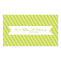 Modern Stripes business cards