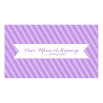 Modern Stripes business cards